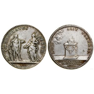 Francja, żeton, 1726