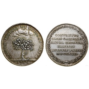 Francja, żeton, 1742