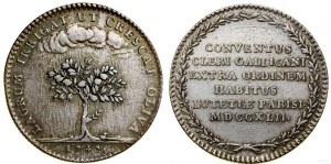 France, token, 1742