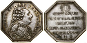 France, commemorative medal, 1785