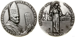 Vatican, Anniversary medal (50th anniversary of priestly ordination), 1996, Rome