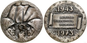 Poland, Lenino-Warsaw-Berlin People's Army 1943-1973, 1973, Warsaw.