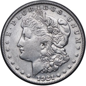 USA, $1 1921 S/San Francisco, Morgan