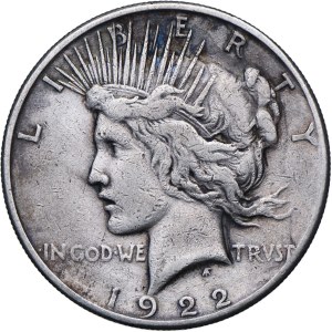 USA, $1 1922 Peace, S/San Francisco