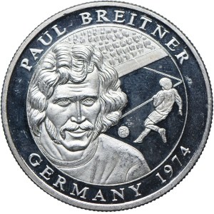 Liberia, $10 2001 Paul Breitner