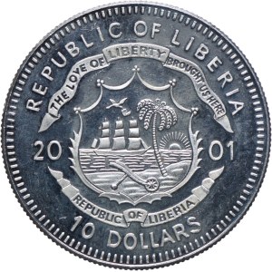 Liberia, $10 2001 Paul Breitner