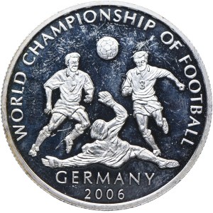 Liberia, $10 2003 Football Championship Germany 2006