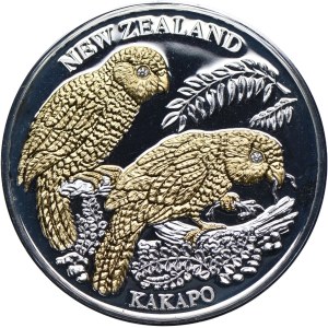 Libérie, $10 2006, Kakapo - Nový Zéland