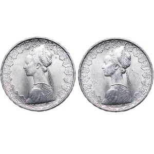Italien, Satz von 500 Lire 1966, 1967 Rom (2 St.).