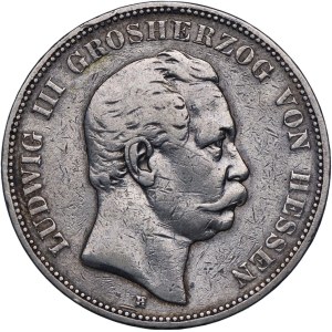 Niemcy, Hesja, Ludwik III 5 marek 1875 H, Darmstadt
