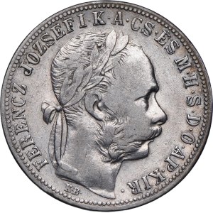 Austria-Hungary, Franz Joseph I, 1 forint 1891 KB, Kremnica