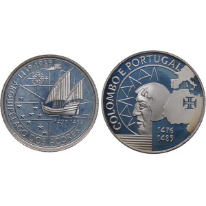 Portugalsko, 100 escudo 1989, 200 escudo 1991 (2ks).