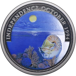 Republic of Palau, $1 1994, Independence