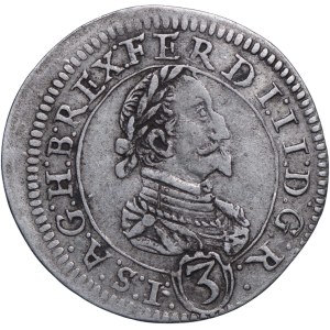 Rakousko, Ferdinand II, 3 krajcars 1624, Graz