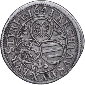 Rakousko, Ferdinand III 3 krajcars 1641, Graz