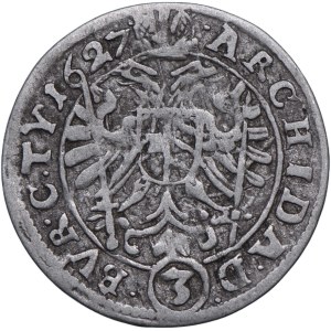 Austria, Ferdinand II 3 krajcars 1627, Vienna
