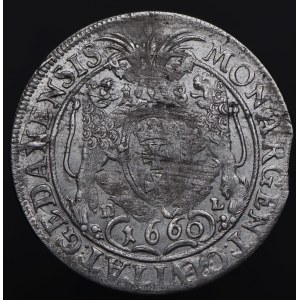 John II Casimir, ort 1660 Gdansk