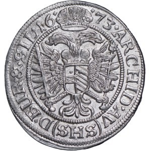Śląsk, Leopold I, 6 krajcarów 1673, Wrocław