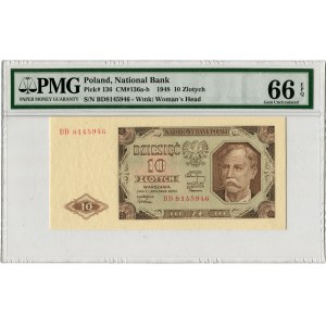 10 zlotých 1948 - BD -