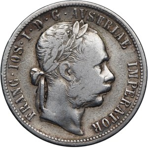 Austria, Franz Joseph I, 1 florin 1879, Vienna