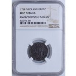 Stanislaw August Poniatowski, 1768 G penny, Krakow