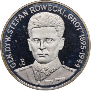 III RP, 200,000 zlotys 1990 Maj. Gen. Stefan Rowecki Grot