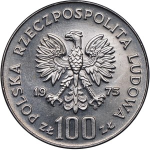 PRL, 100 gold 1975 Ignacy Jan Paderewski, SAMPLE Nickel