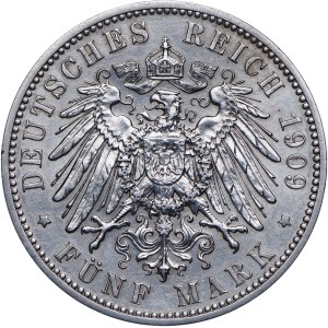 Niemcy, Saksonia, Fryderyk August III, 5 marek 1909, Muldenhütten