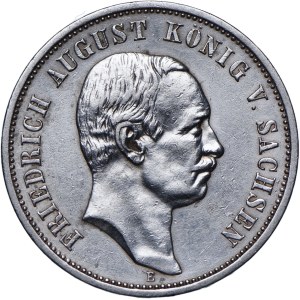Niemcy, Saksonia, Fryderyk August III, 3 marki 1912 E, Muldenhütten