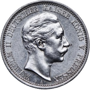 Niemcy, Prusy, Wilhelm II, 2 marki 1904 A, Berlin