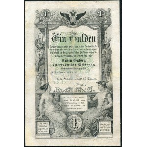 Austria, 1 guilder 1866