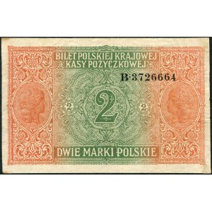 2 marks 1916 General - B -.