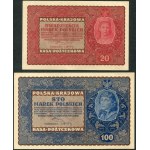 Zestaw marek 1919 1/2-5.000 (9 szt.)