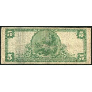 USA, $5 1902 - Teehee &amp; Burke -.