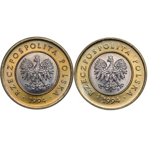 Third Republic, 2 gold 1994 (2pc).