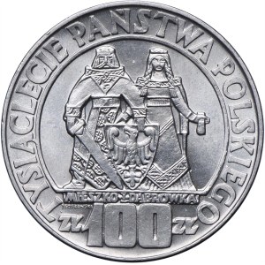 People's Republic of Poland, 100 zloty 1966, Mieszko and Dabrowka
