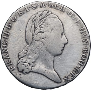 Austria, Austrian Netherlands, Francis II, 1795 C thaler, Prague
