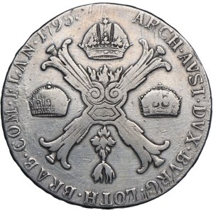 Austria, Austrian Netherlands, Francis II, 1795 C thaler, Prague