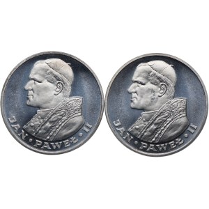 Polská lidová republika, 1000 zlotých 1983, Jan Pavel II (2 ks)