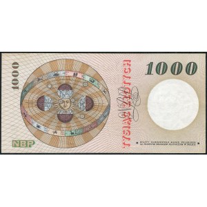 1,000 zloty 1965 - K -.