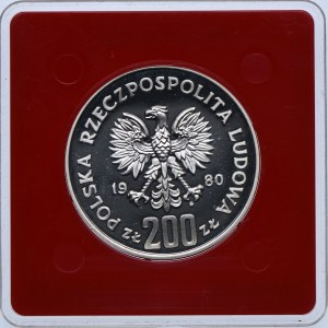 People's Republic of Poland, 200 gold 1980 Casimir I the Restorer, SAMPLE
