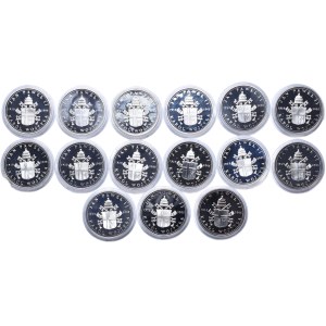Medals, John Paul II, silver (15pcs).