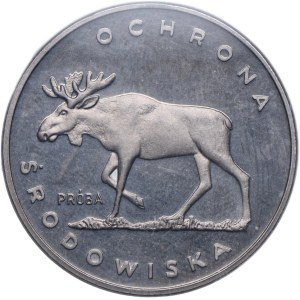 Polská lidová republika, 100 zlotých 1978 Ochrana životního prostředí - Los, SAMPLE Nickel