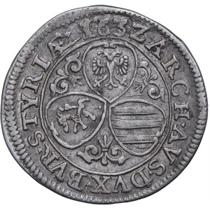 Austria, Ferdinand II 3 krajcars 1632, Graz