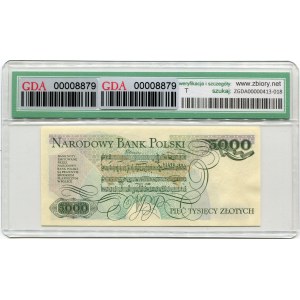 5,000 PLN 1982 - AA -.