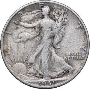 USA, 1/2 dolára 1941 S, San Francisco