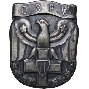 Badge - OSPW (Oficerska Szkoła Polityczno Wychowawcza) pattern 1947 Łódź