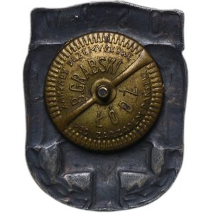 Badge - OSPW (Oficerska Szkoła Polityczno Wychowawcza) pattern 1947 Łódź