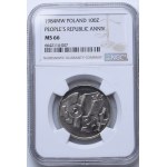 People's Republic of Poland, 100 zloty 1984, 40 years of the People's Republic of Poland