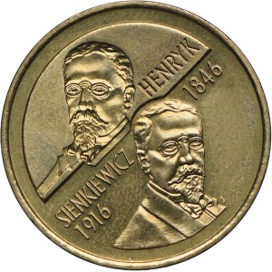 III RP, 2 zloté 1996, Henryk Sienkiewicz